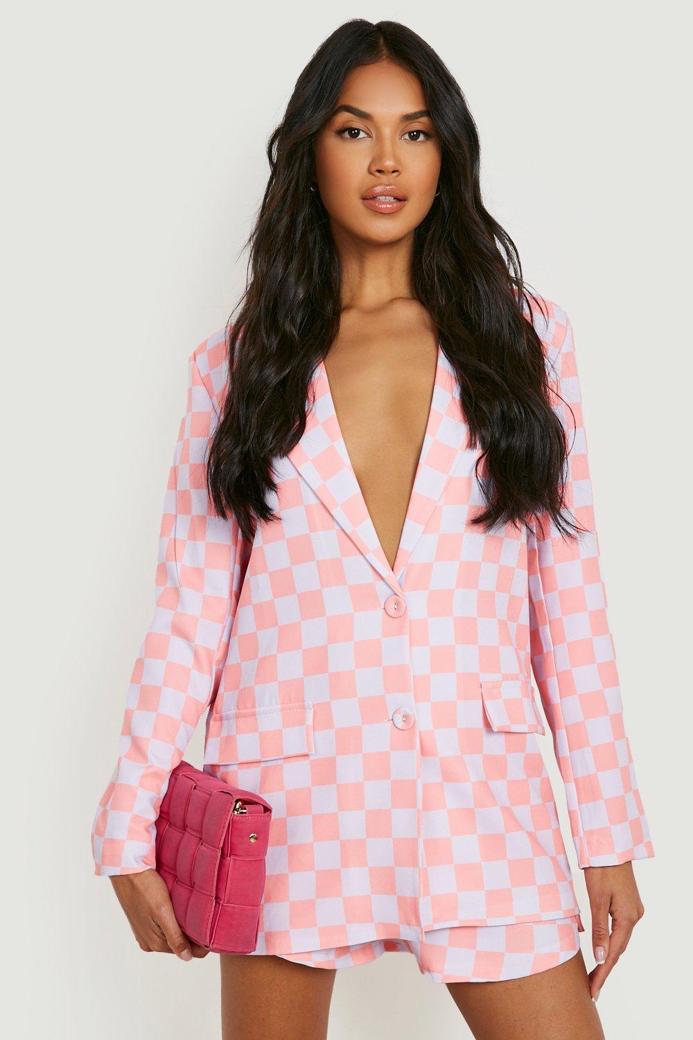 Pink 2024 pastel blazer